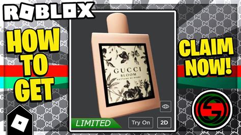 roblox gucci bloom perfume.